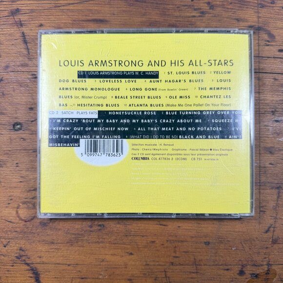 Louis Armstrong Jazz Portrait 2CD Set TESTED - Picture 2 of 2